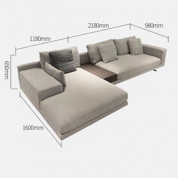 RIVENNA Modern Fabric Sofa