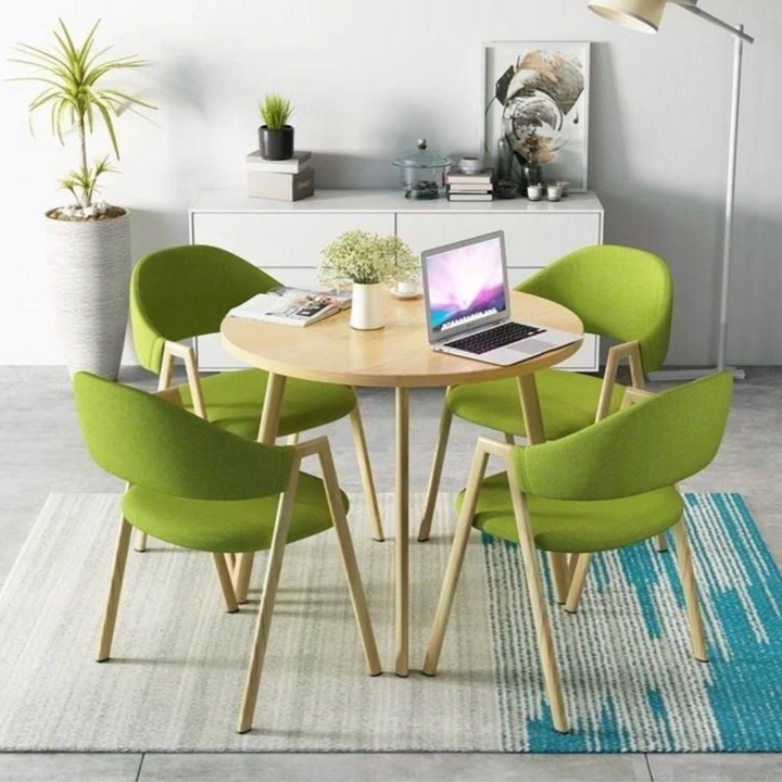 OPHELIA Round Dining Table Set