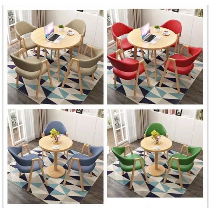 OPHELIA Round Dining Table Set