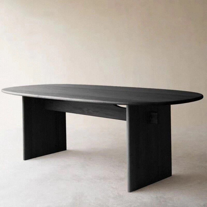 OREI Modern Solid Wood Dining Table