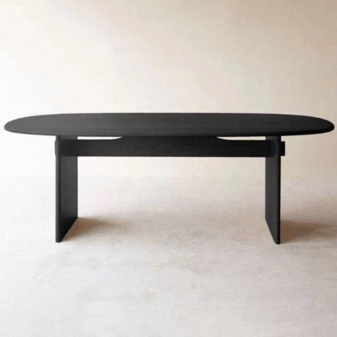 OREI Modern Solid Wood Dining Table