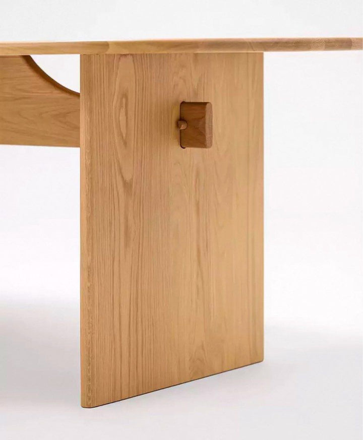 OREI Modern Solid Wood Dining Table