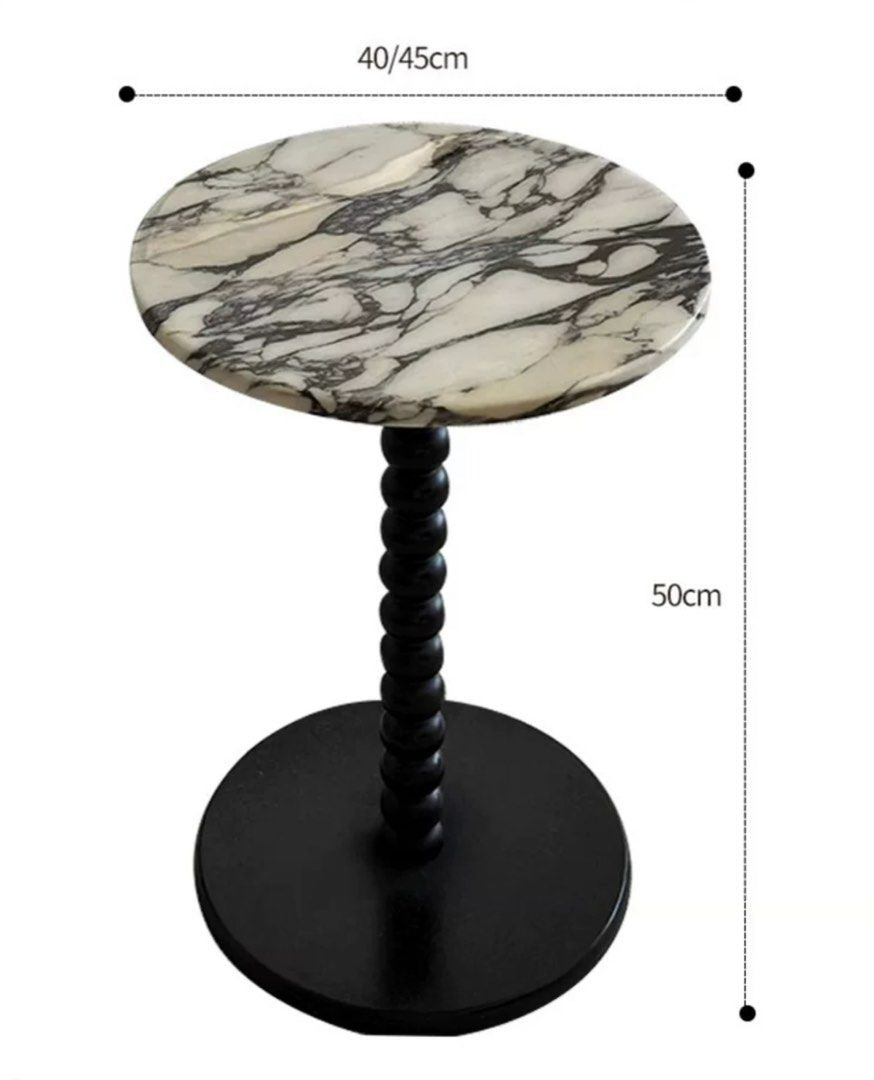 ELDON French Marble Side Table