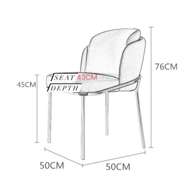 AMAZO Luxury Dining Chair