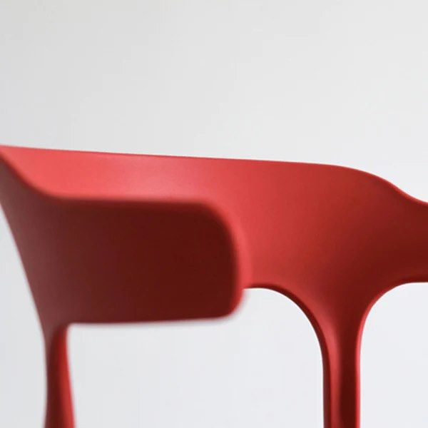 GALLIA Plastic Dining Chair (Set of 4)