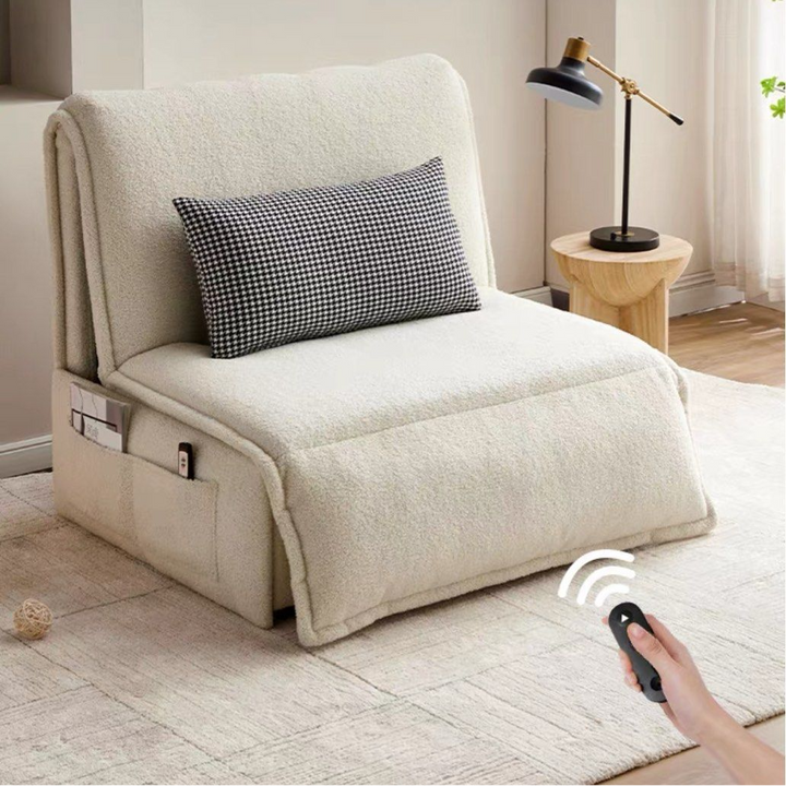 NOVANO Modern Boucle Electric Sofa Bed