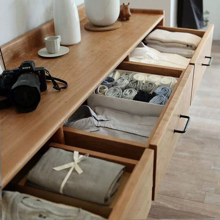 ARIEL Modern Solid Wood Chest Of Drawers