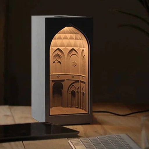 Persian Garden Concrete Night Light