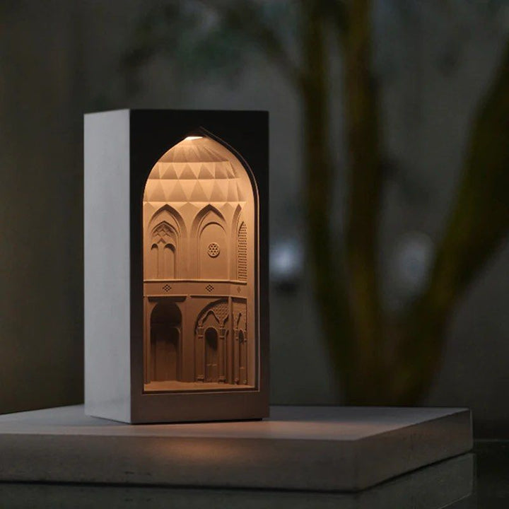 Persian Garden Concrete Night Light