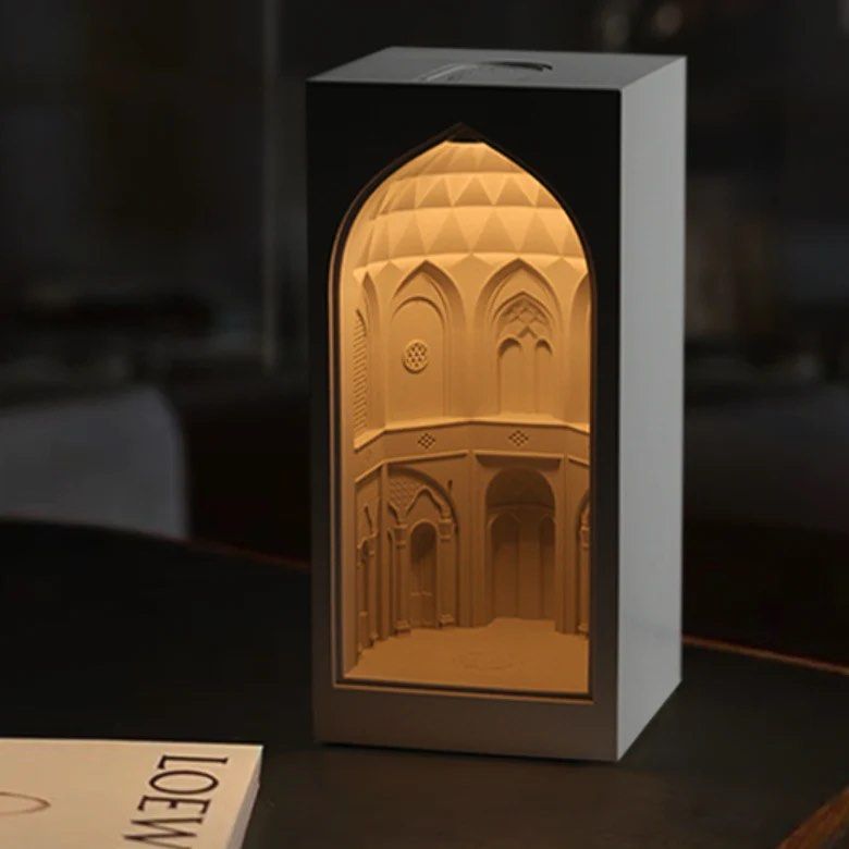 Persian Garden Concrete Night Light