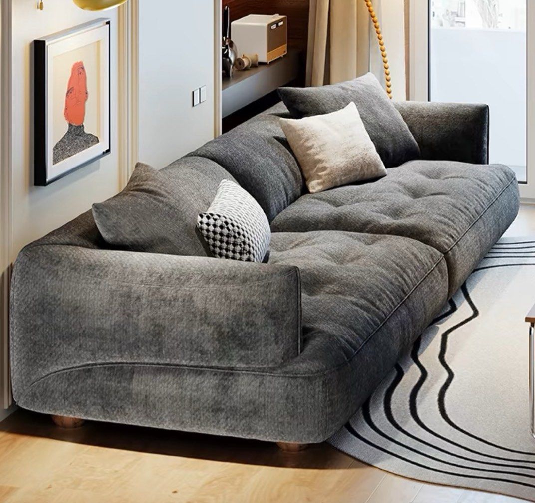 RAVELLI Modern Velvet Sofa