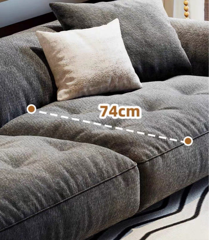 RAVELLI Modern Velvet Sofa
