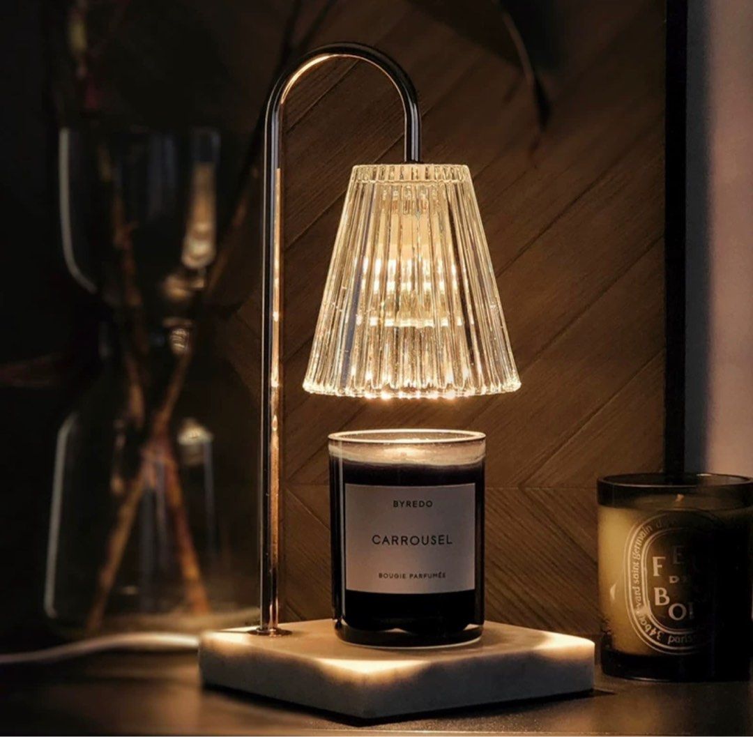 PIORE Marble Candle Lamp