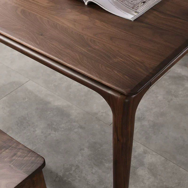 SAILES Modern Solid Wood Dining Table