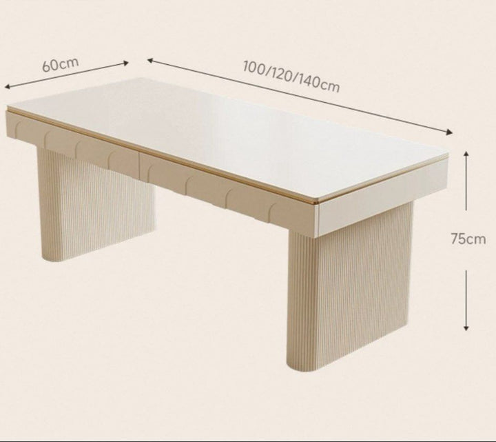 PRESON Modern Sintered Stone Study Table