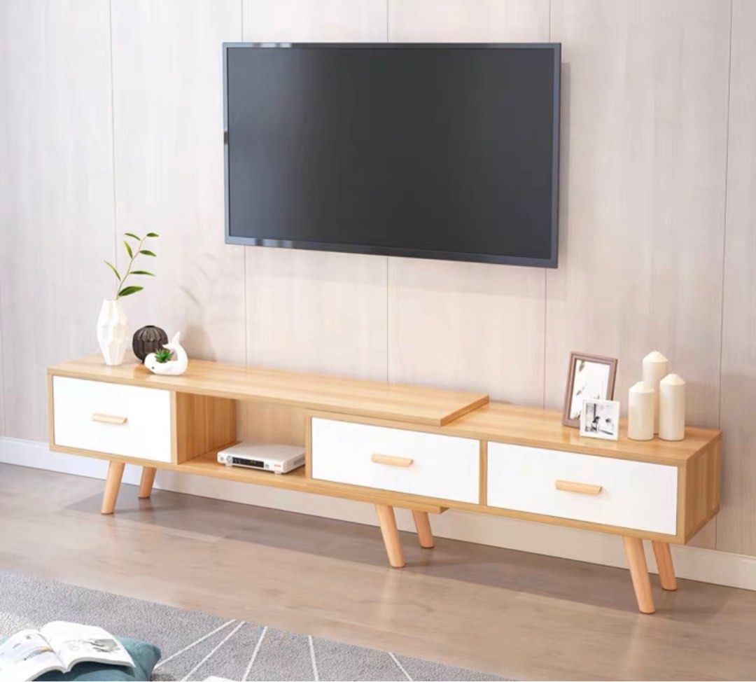 SHARIS Extendable TV Console