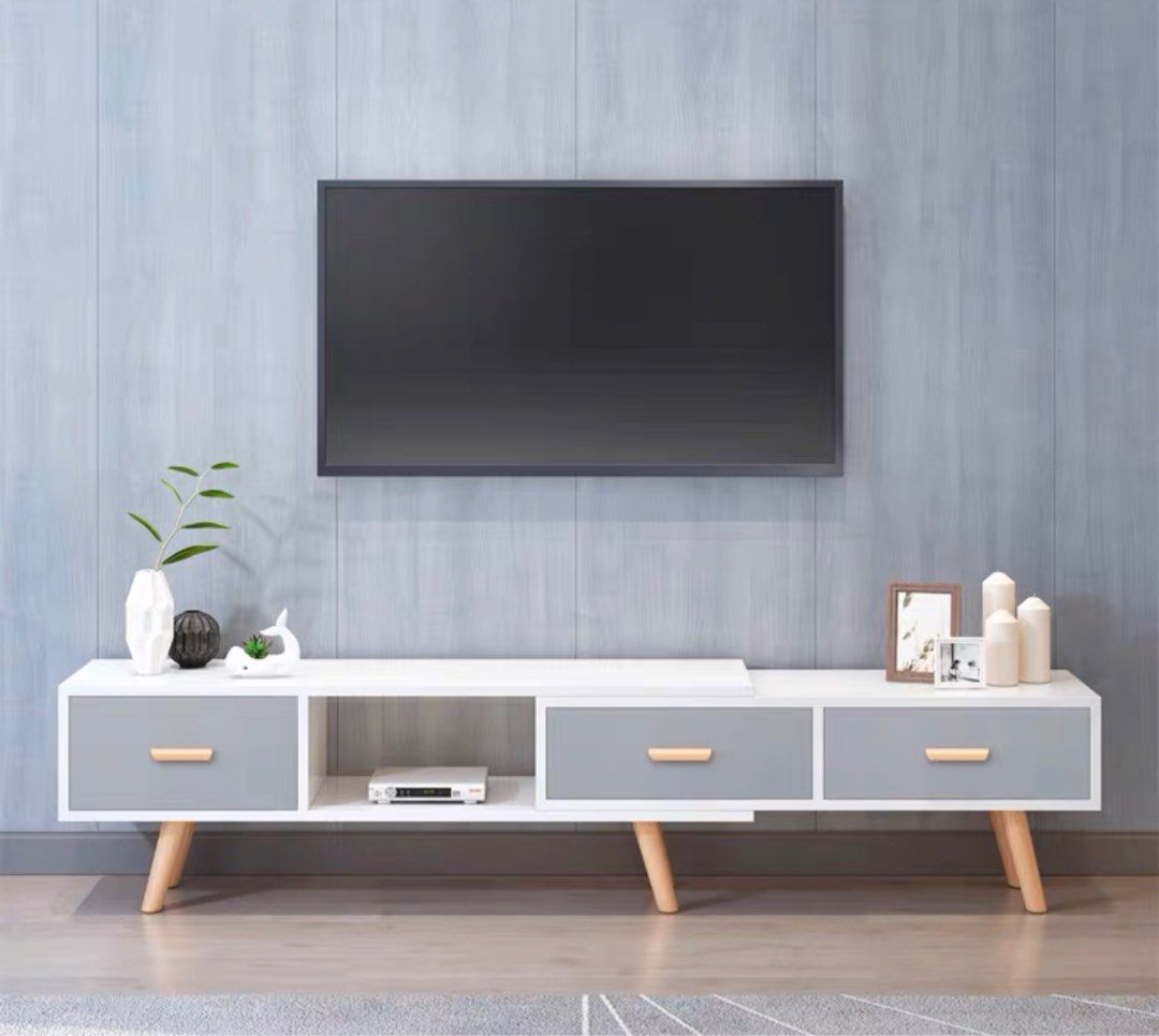 SHARIS Extendable TV Console