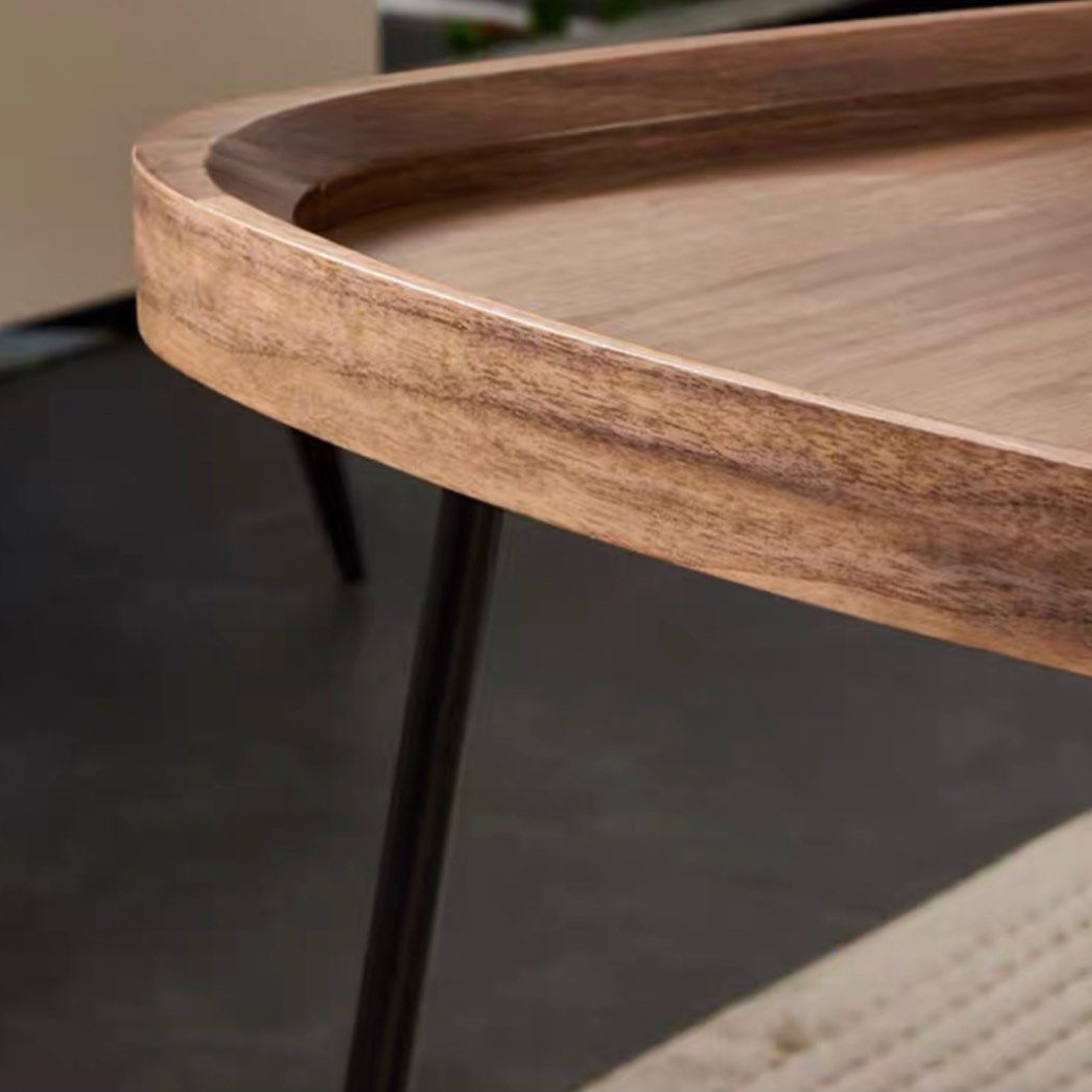 GRAHAM Modern Walnut Coffee Table