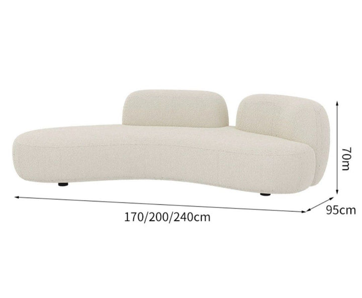 TAVARA Modern Boucle Sofa