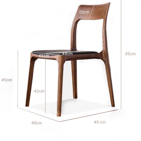 ZAM Solid Wood Dining Chair