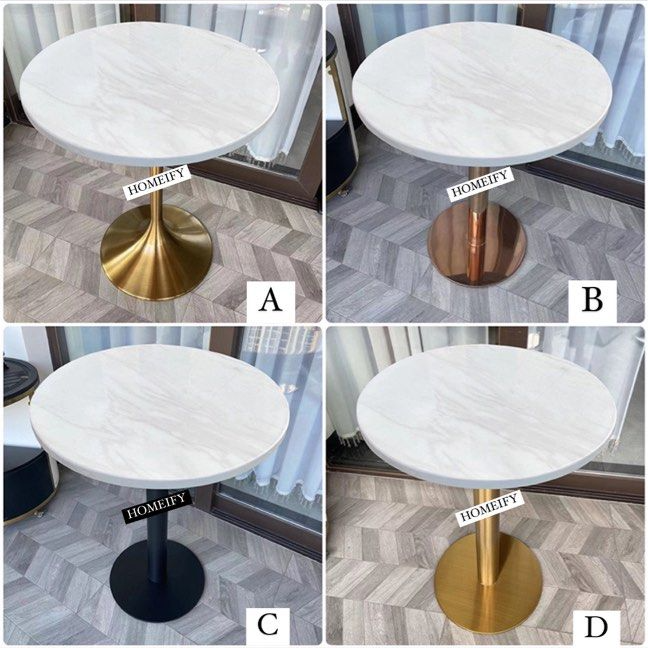 RITCHIE Modern Marble Coffee Table Set
