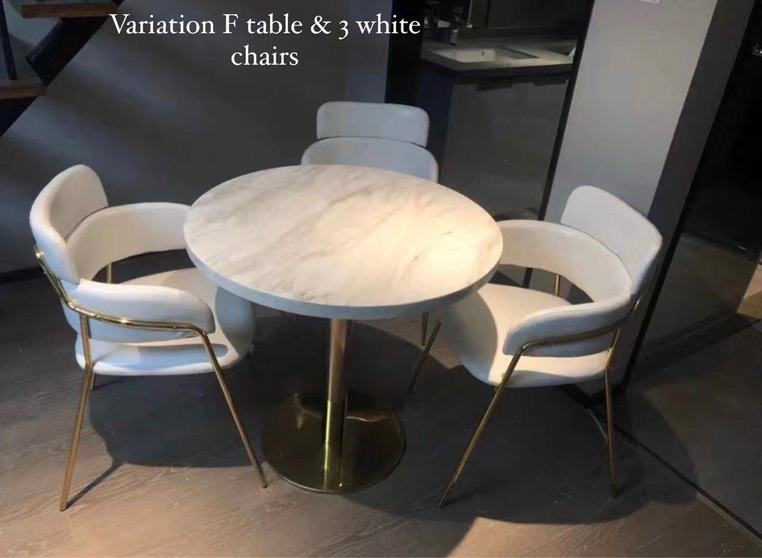 RITCHIE Modern Marble Coffee Table Set