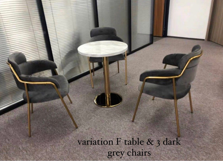 RITCHIE Modern Marble Coffee Table Set