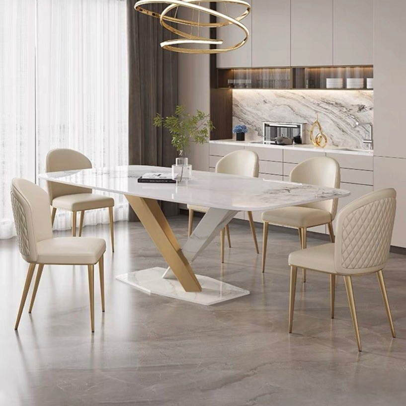 AVALOS Modern Marble Dining Table
