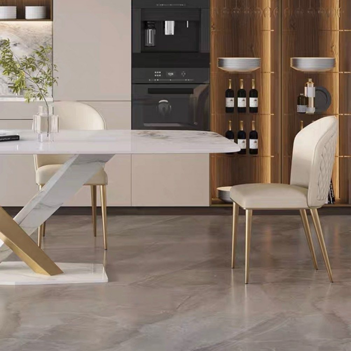 AVALOS Modern Marble Dining Table