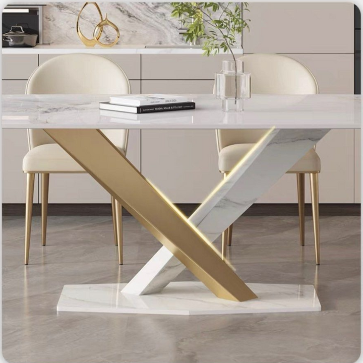 AVALOS Modern Marble Dining Table