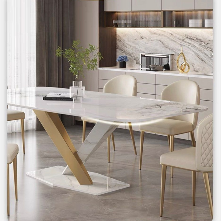 AVALOS Modern Marble Dining Table