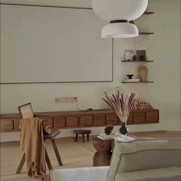 VAROS Rustic Floating TV Console
