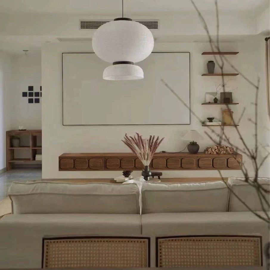 VAROS Rustic Floating TV Console