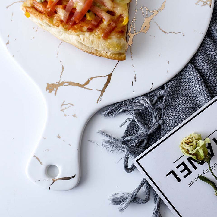 QUINTON Marble Ceramic Sushi Plate