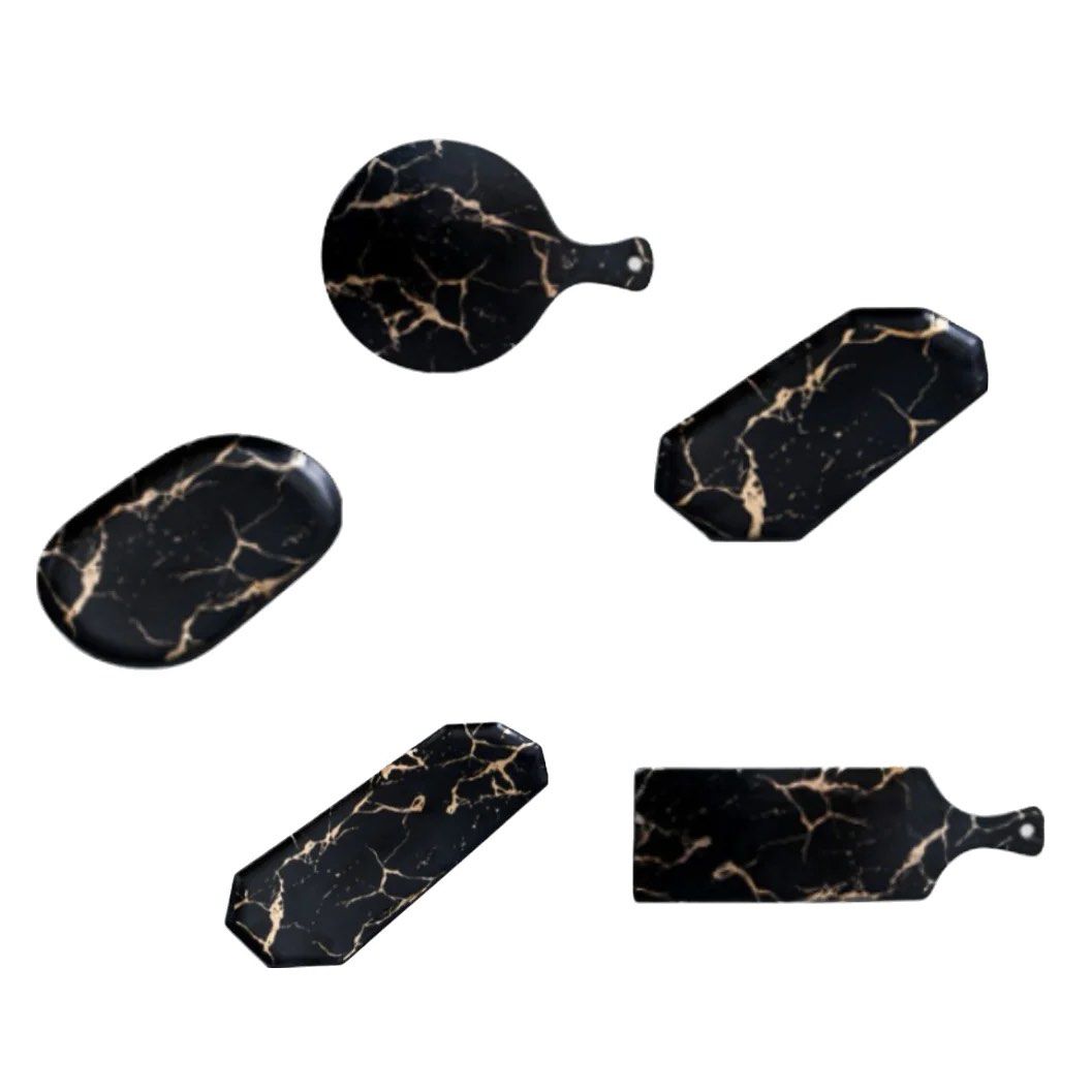 QUINTON Marble Ceramic Sushi Plate