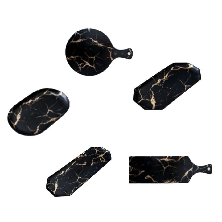 QUINTON Marble Ceramic Sushi Plate