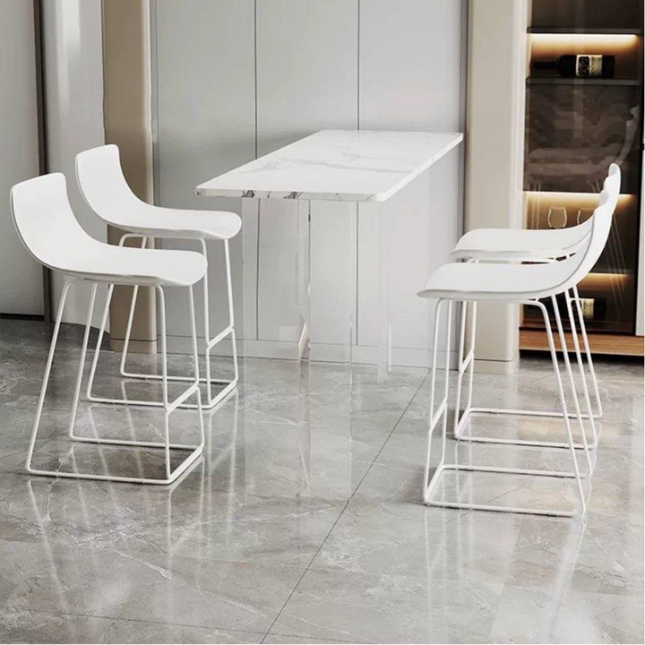 OLIVER Minimalist Sintered Stone Bar Table
