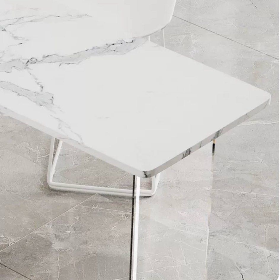 OLIVER Minimalist Sintered Stone Bar Table