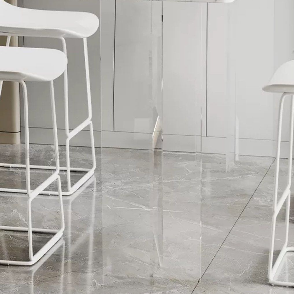 OLIVER Minimalist Sintered Stone Bar Table