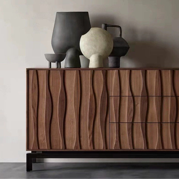 PAOLO Rustic Walnut Sideboard