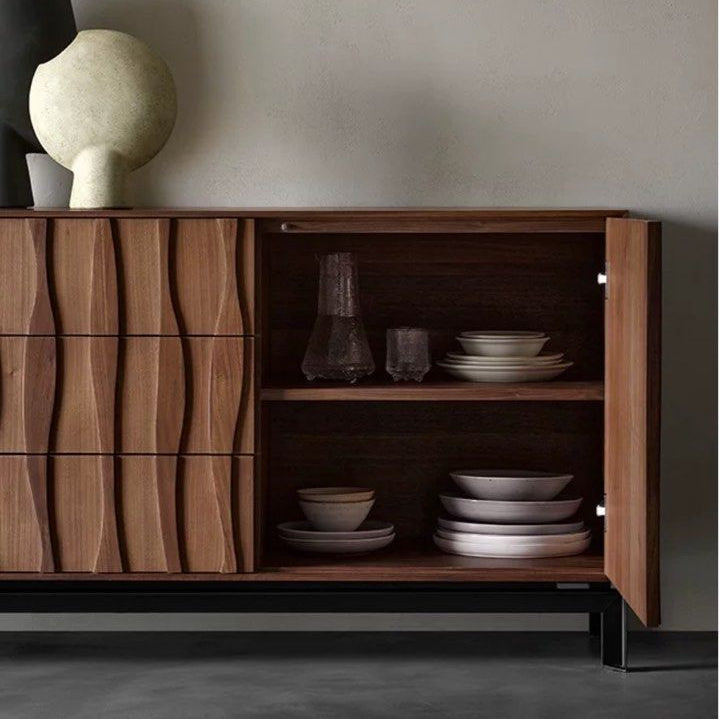 PAOLO Rustic Walnut Sideboard
