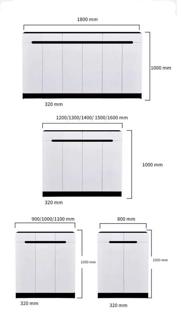 RAISFE Modern Shoe Cabinet