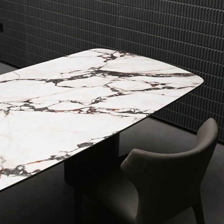OLIVETTE Modern Sintered Stone Dining Table