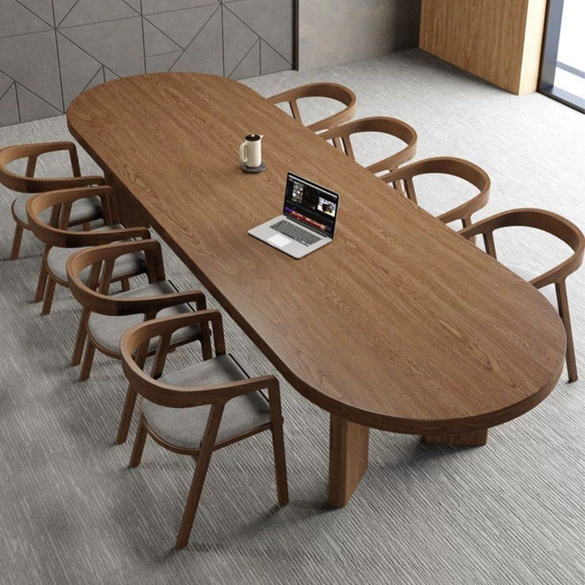 VIVIETTE Modern Solid Wood Dining Table