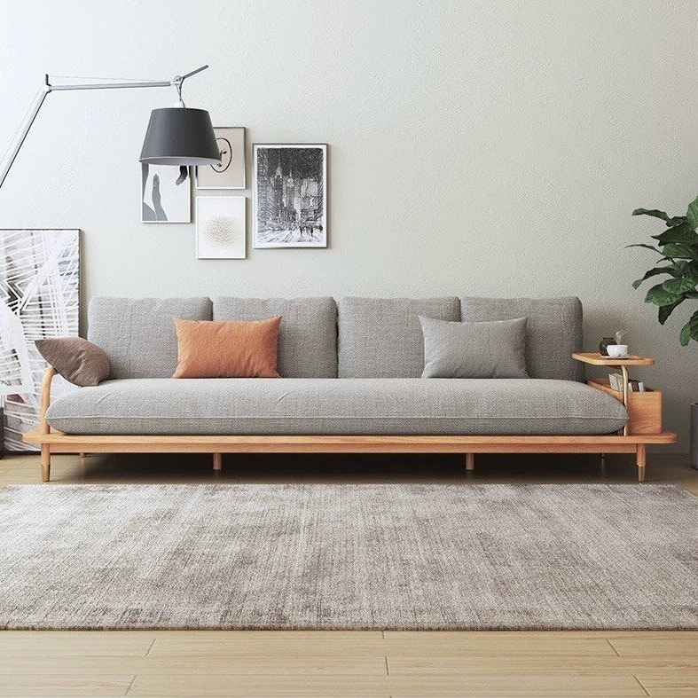 SAVIONI Japandi Fabric Sofa