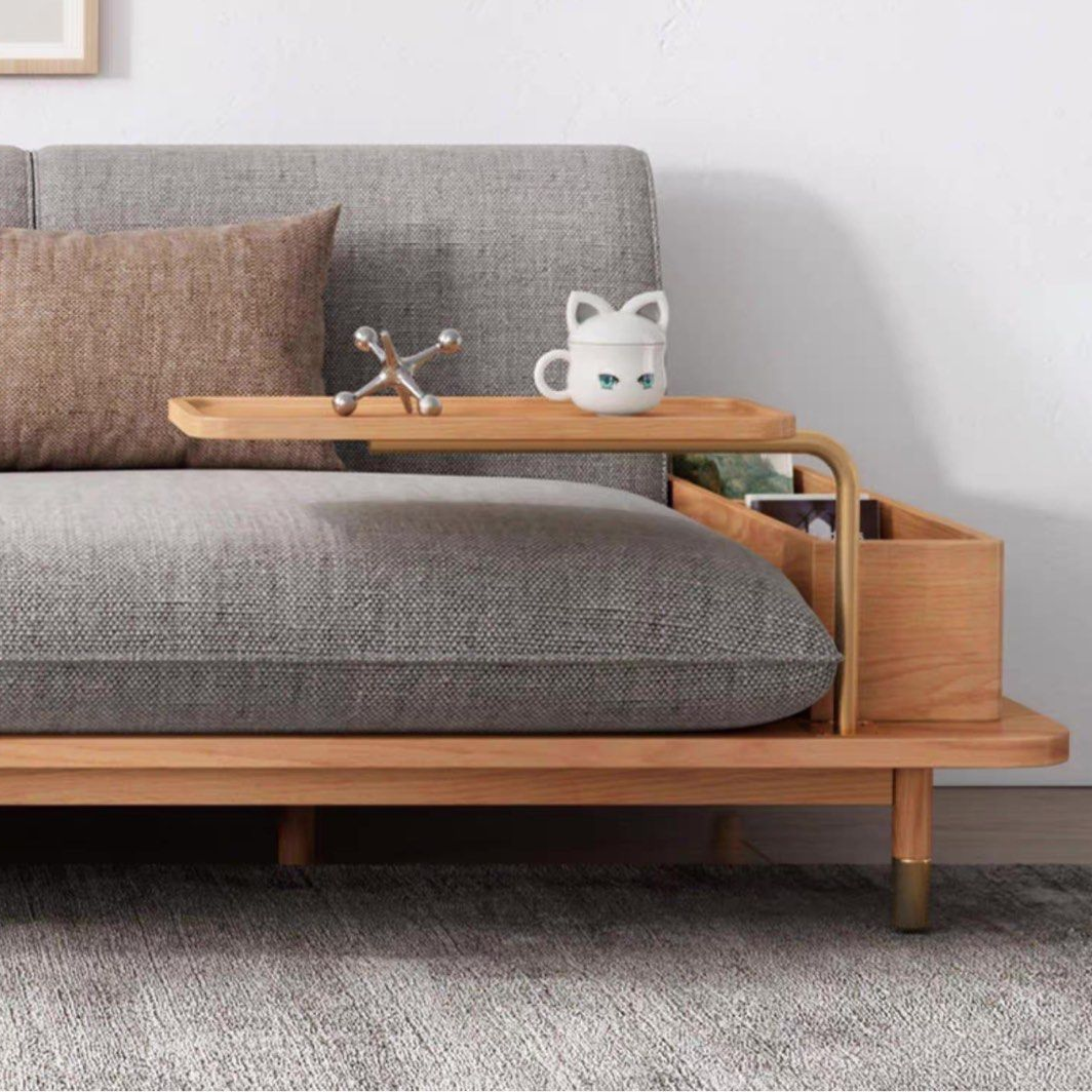 SAVIONI Japandi Fabric Sofa