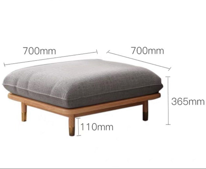 SAVIONI Japandi Fabric Sofa