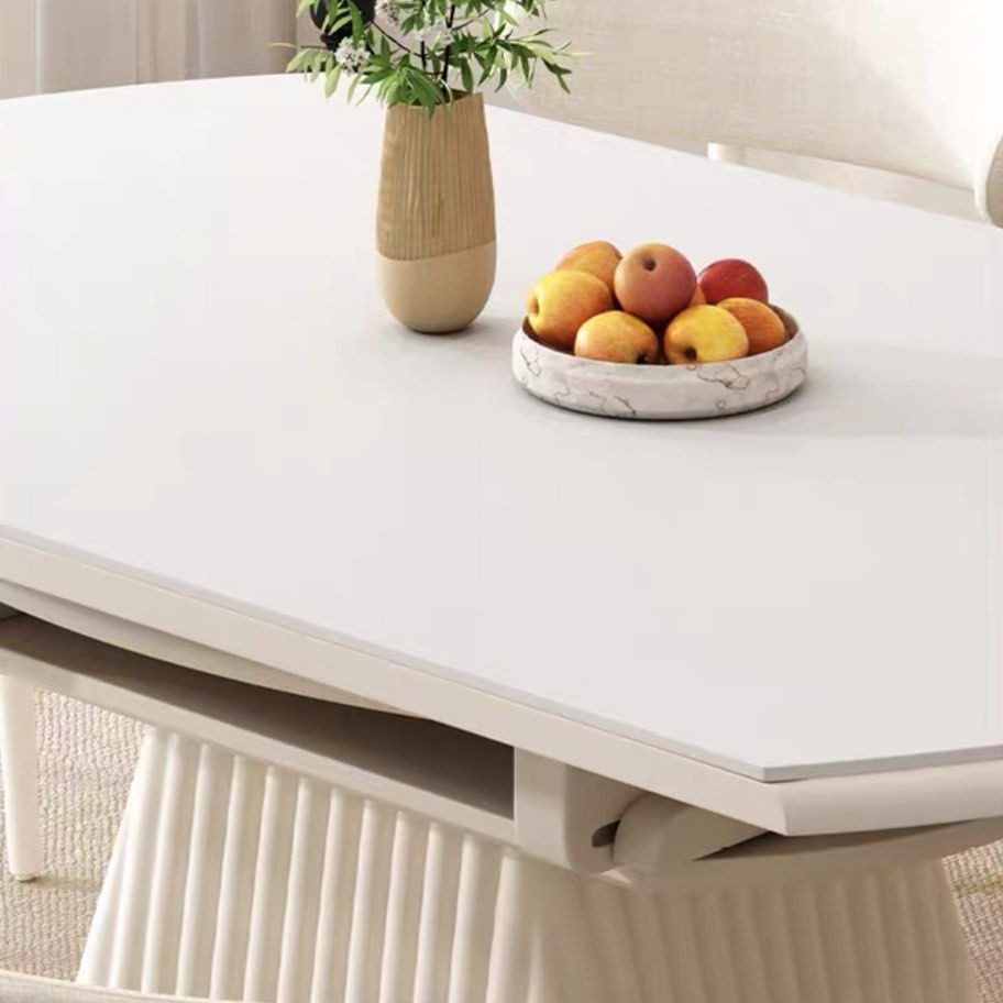 JAXON Japandi Round Sintered Stone Dining Table