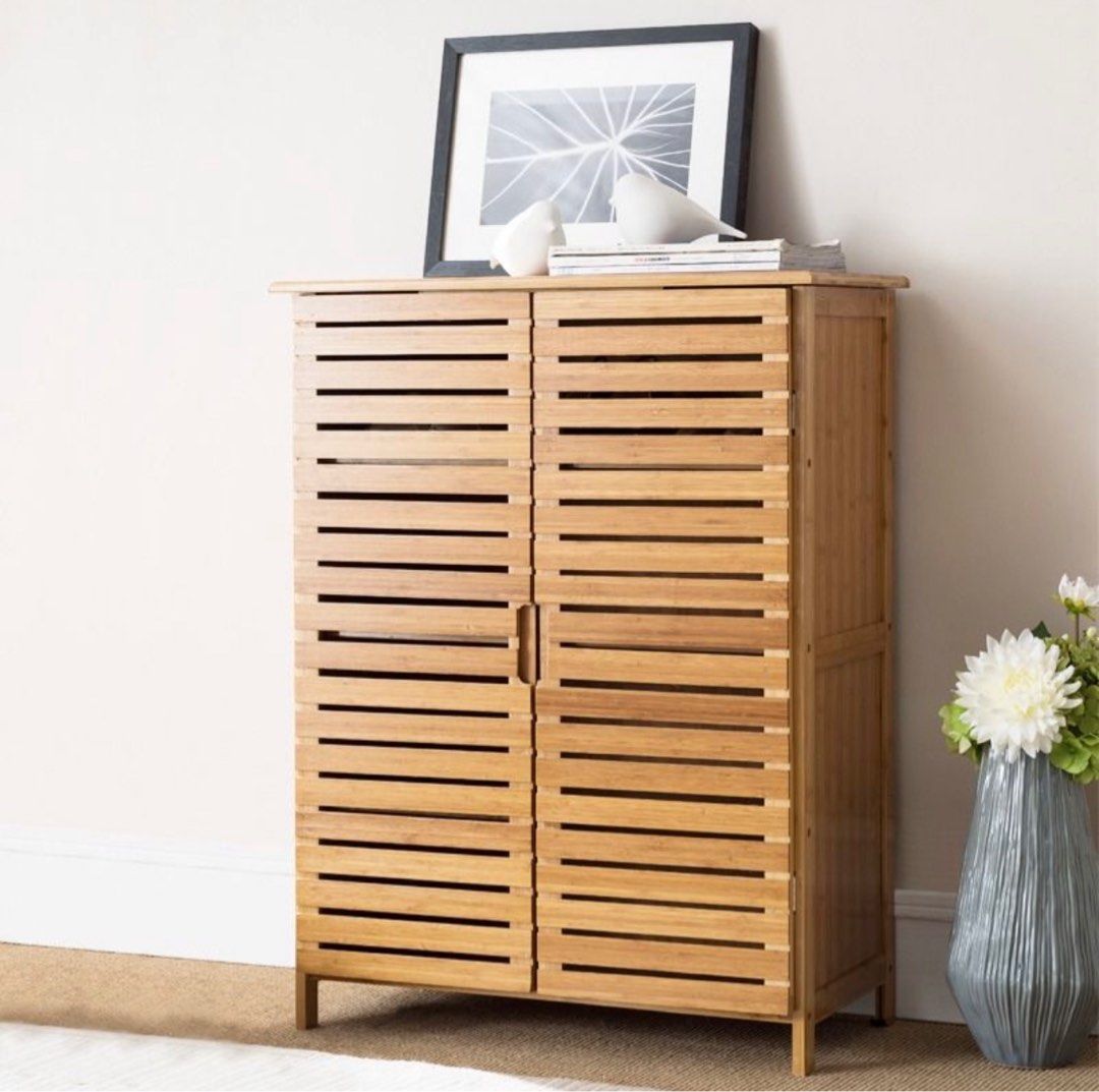 RANEZO Scandinavian Shoe Cabinet