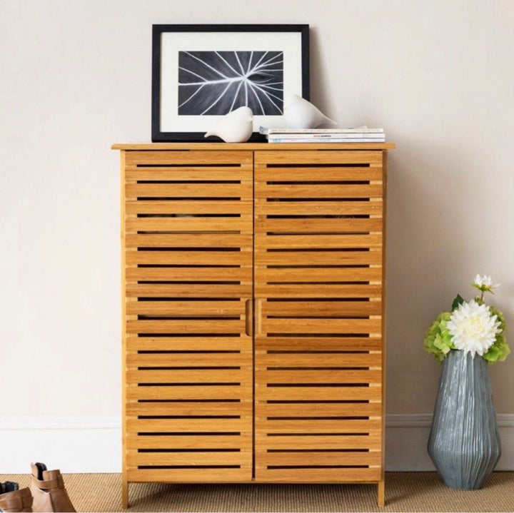 RANEZO Scandinavian Shoe Cabinet